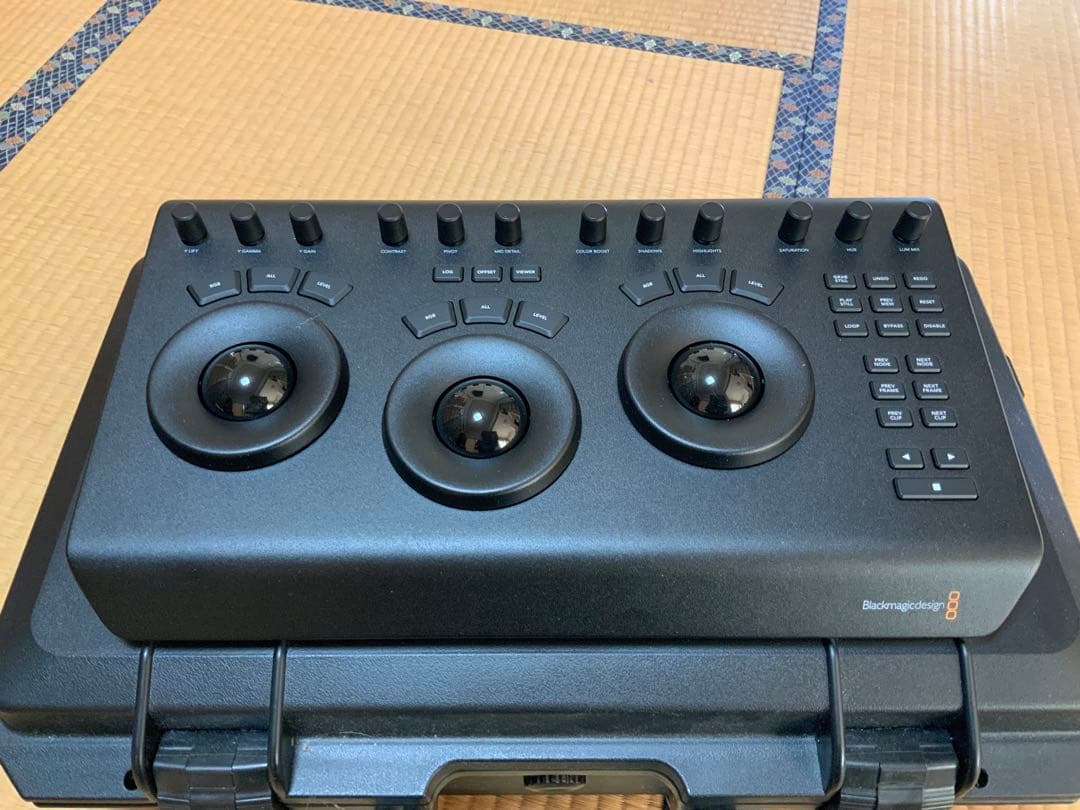 未使用DaVinci Resolve Micro Panel 自作ケース付き