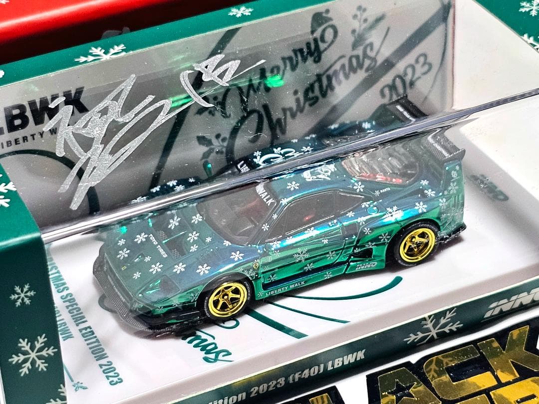 限定 LBWK Mini GT F40 チェイス サイン入り 1セット