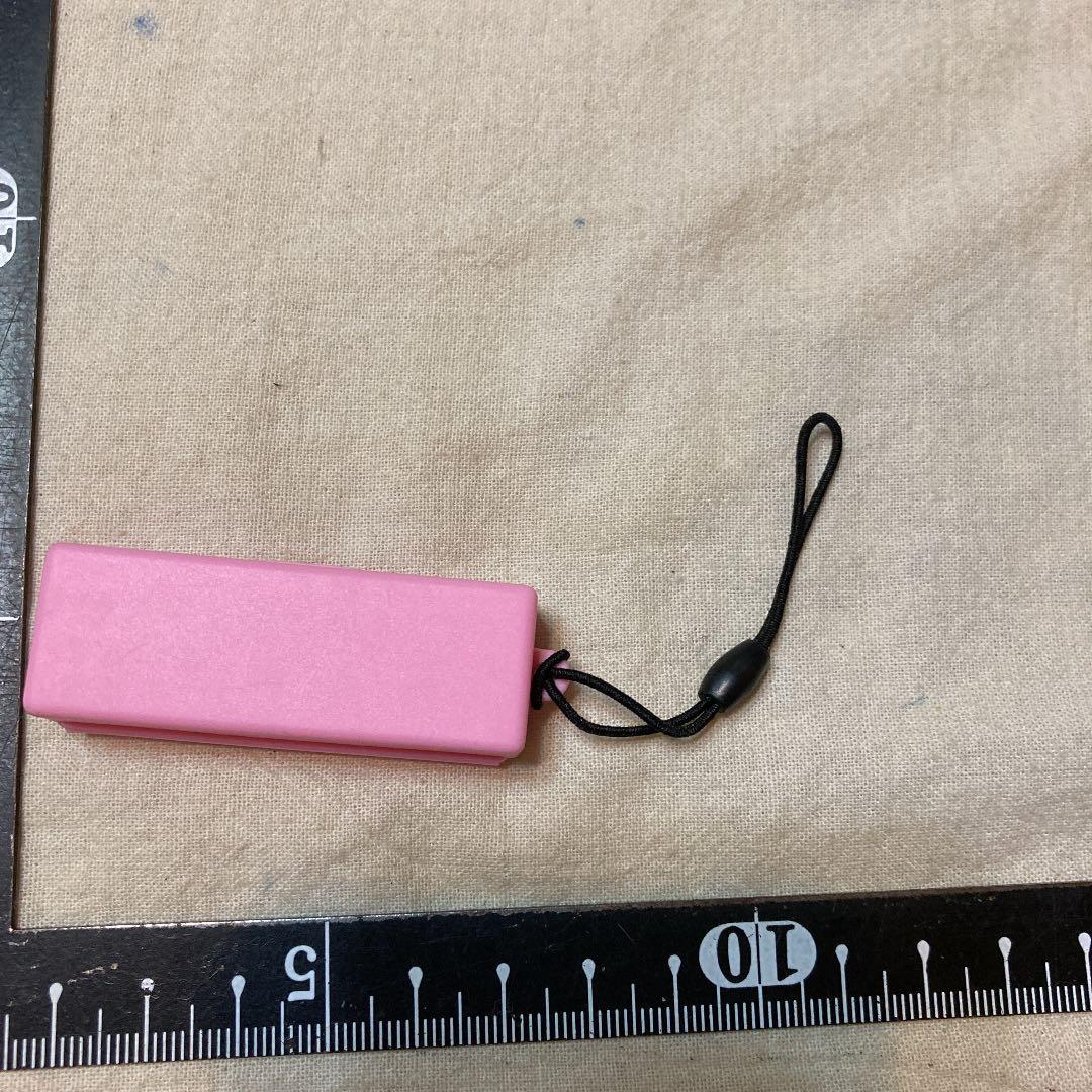 お茶犬　プラケース　ピンク