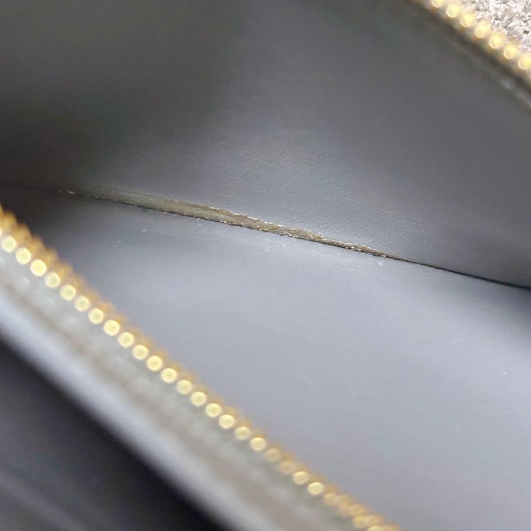 【CELINE】セリーヌ ミディアムストラップウォレットオールグレー