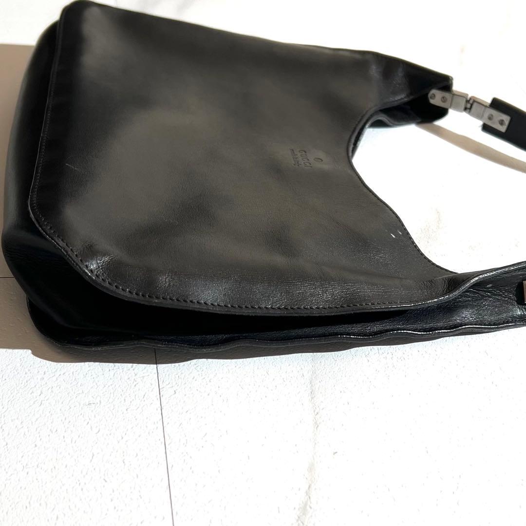 バッグ Gucci Tom Ford Era Black Enamel Bag