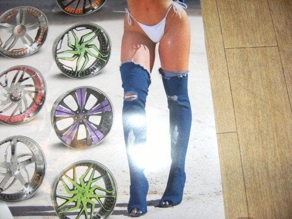 非売品★宣伝用 CORLEONE FORGED WHEELS ポスター