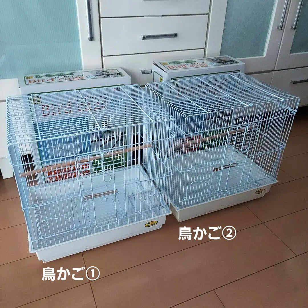 鳥かご　美品　サンコー　バードケージ30　２点セット　三晃商会　SANKO