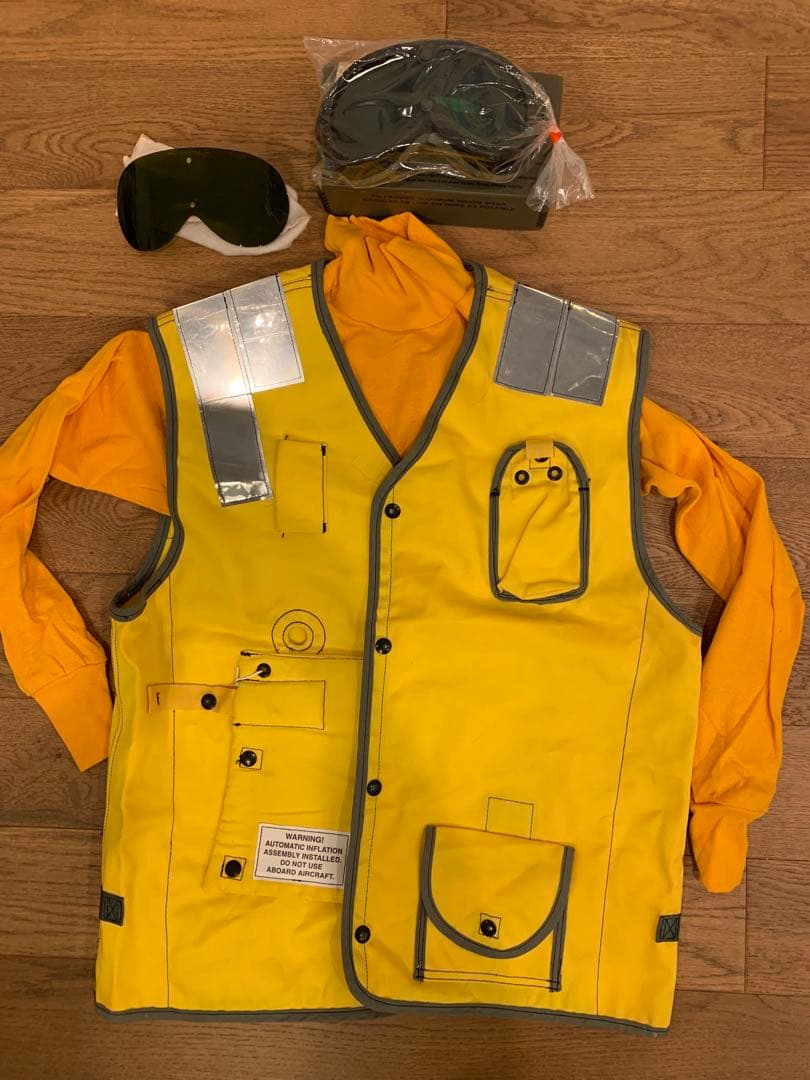 デッキクルー　3点セット　実物　レア　アメリカ海軍　Navy