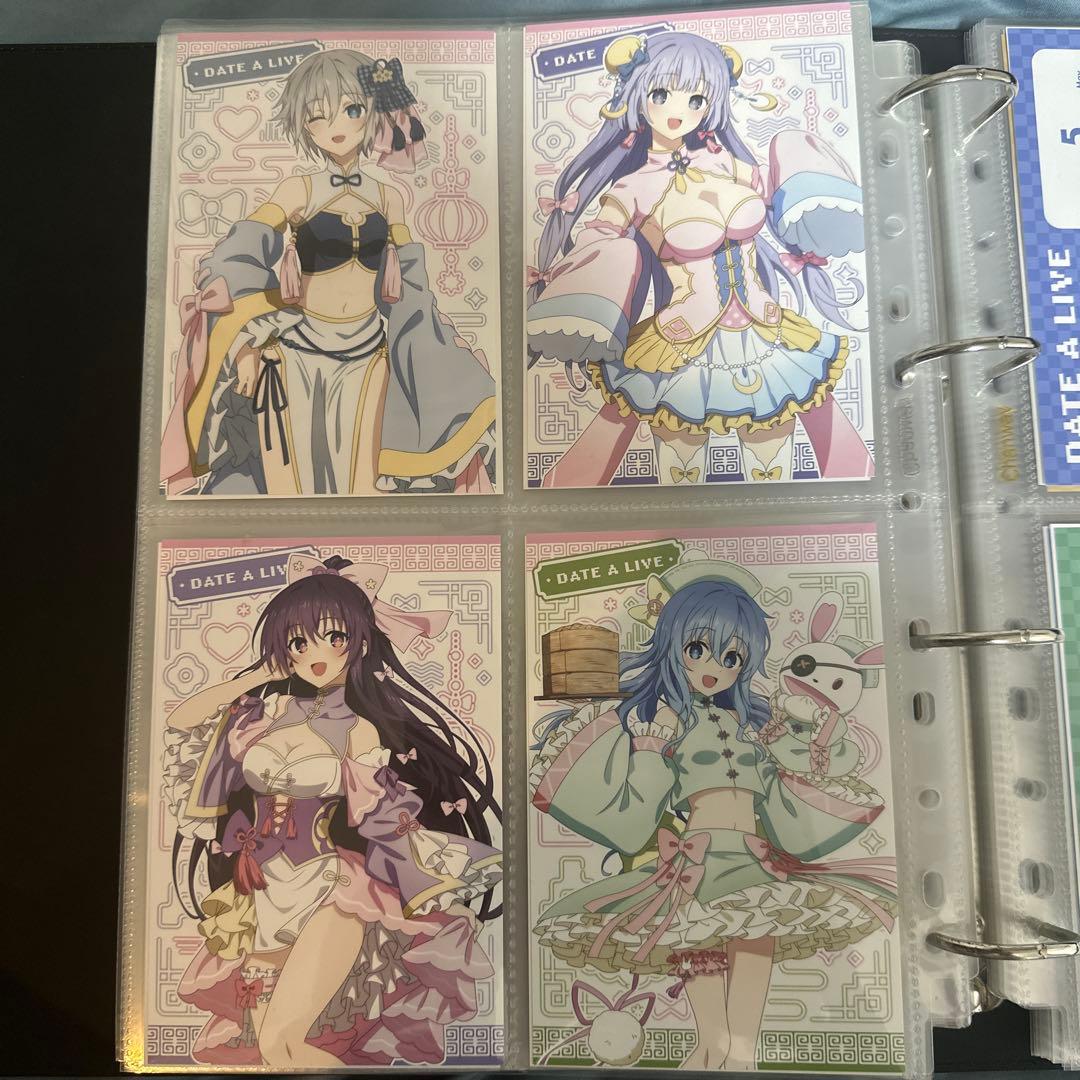 デート・ア・ライブ パステルチャイナ　特典　ポストカード　12枚セット