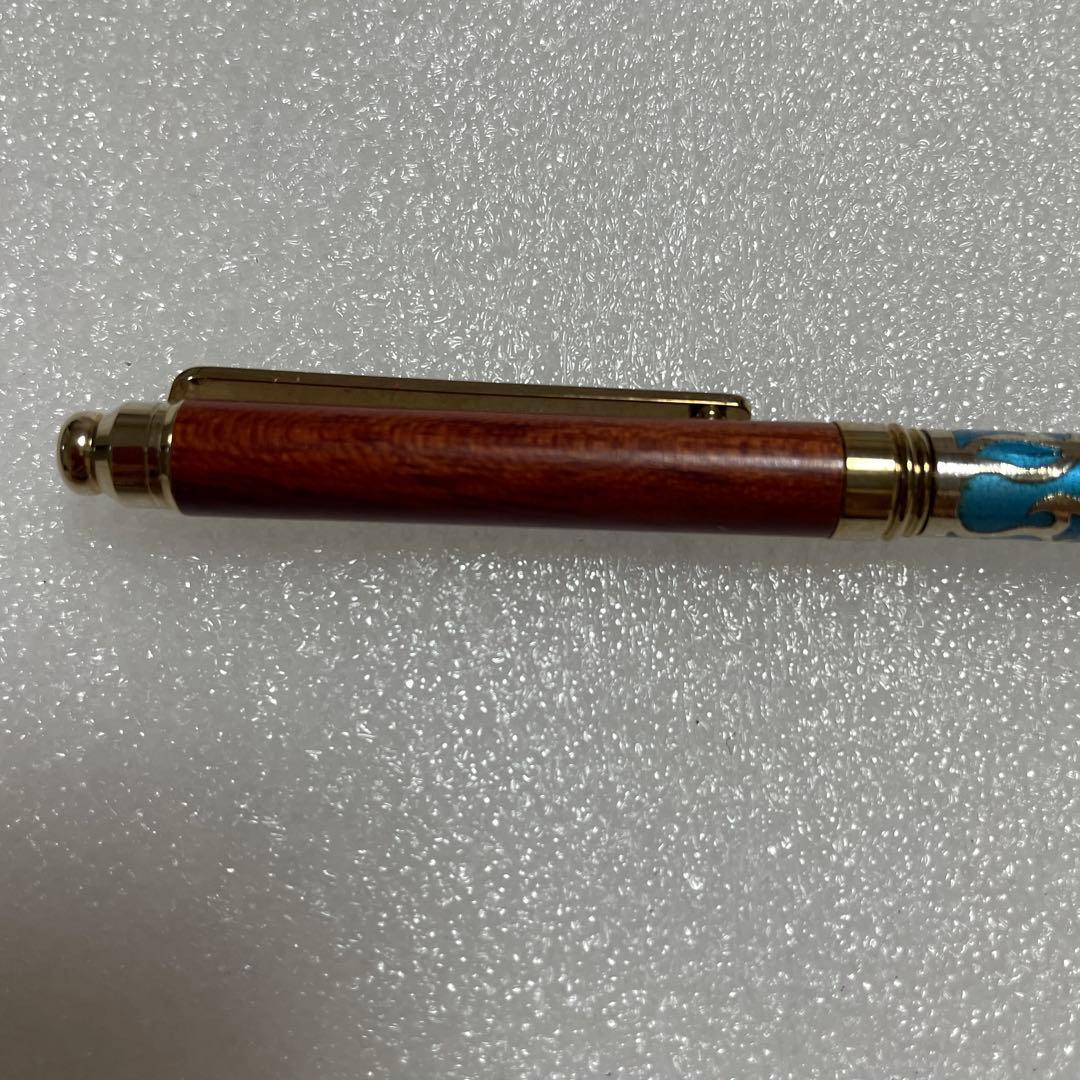 希少　ANDO 宮内庁御用達　安藤七宝店　七宝ボールペンとペン皿のセット