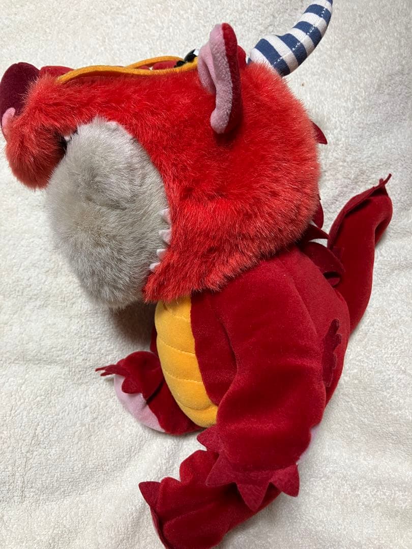 スターバックス　ベアリスタ ぬいぐるみ／ドラゴン・ハロウィン（オレンジ・ピンク）