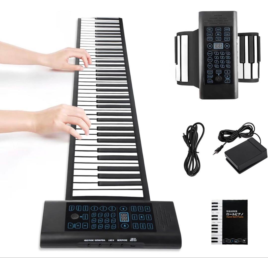 【美品】SumWind ロールピアノ 88鍵盤 キーボード