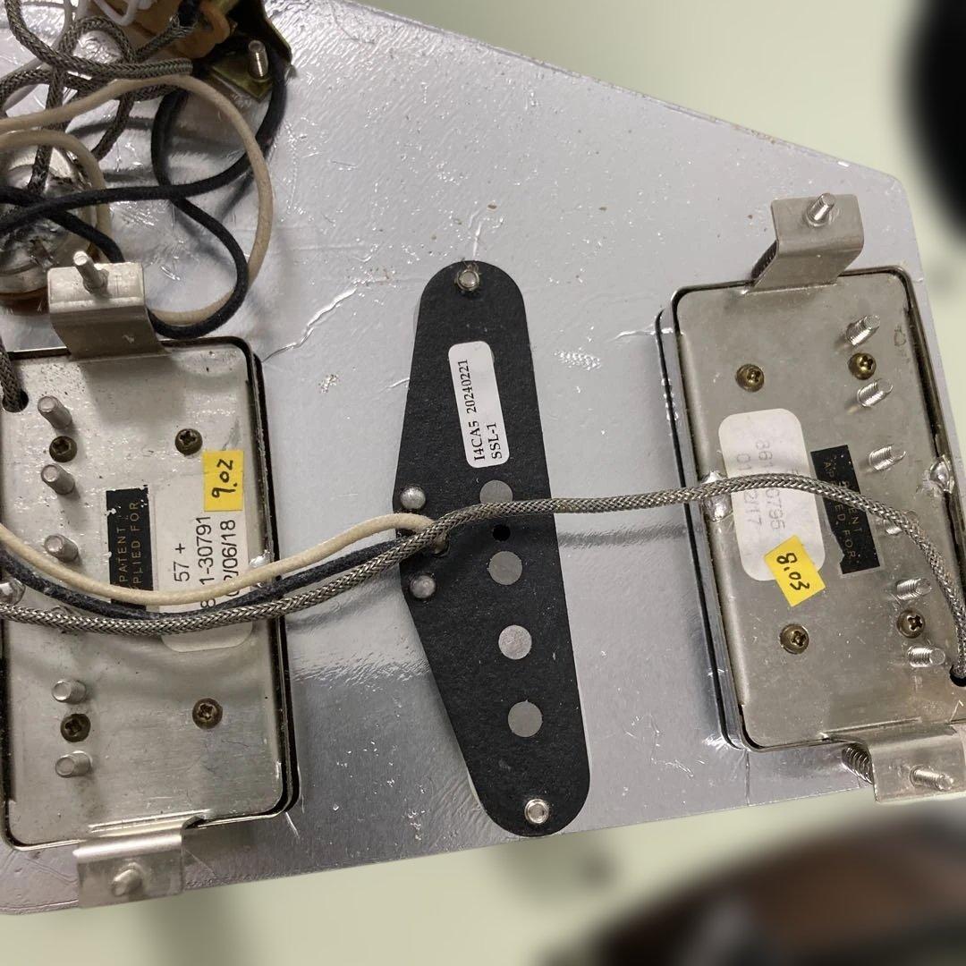 現状品 コンポギター MJTボディ allpartsネック ギブソンピックアップ