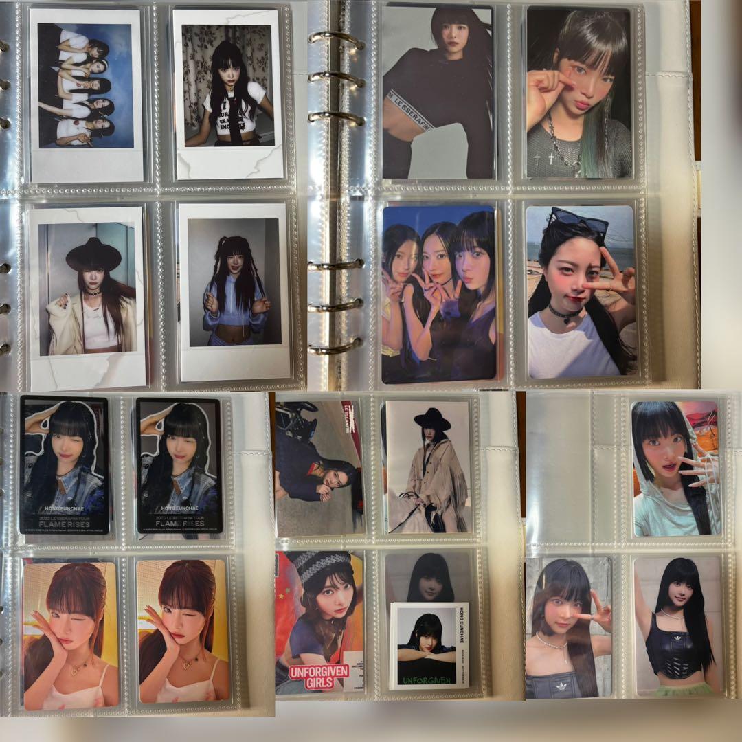 LESSERAFIM ルセラフィム ウンチェ トレカ ステッカー まとめ売り