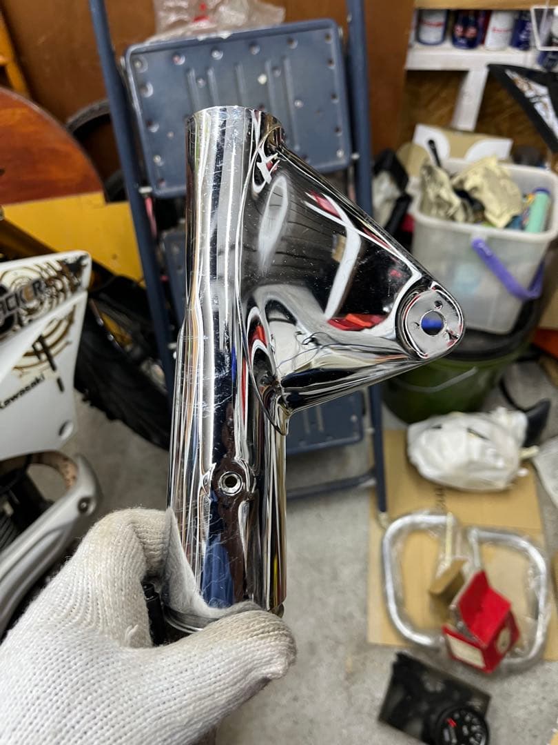 とんてん当時物⭐︎未使用⭐︎フォークカバー左右　51606-341-670xw