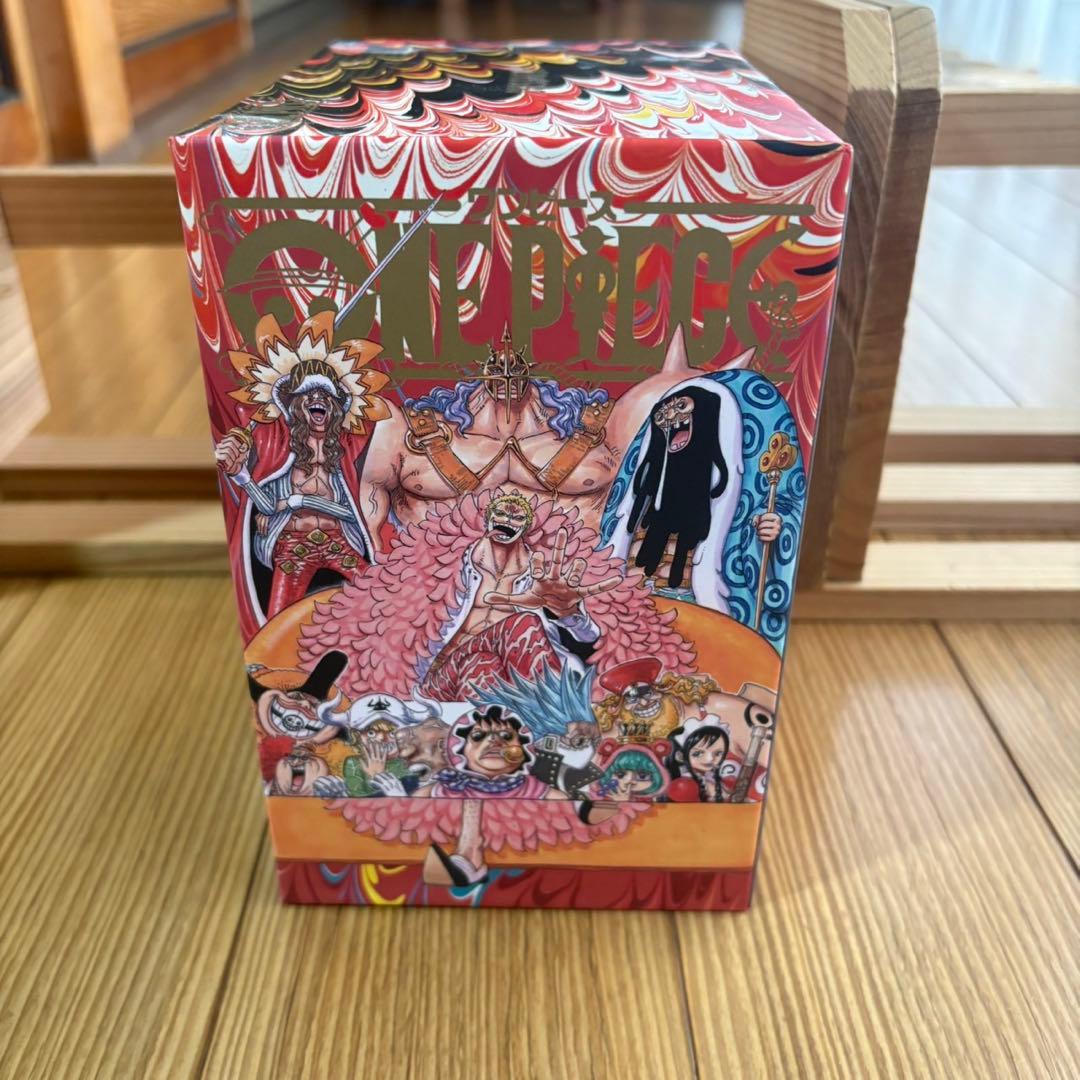 ワンピース漫画5〜9の漫画と6〜8のボックス+100巻、103〜109巻セット