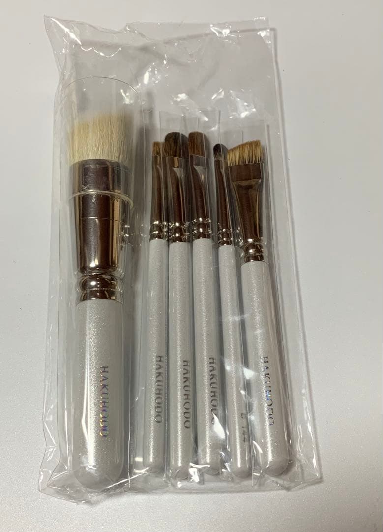 白鳳堂　化粧筆セット 6本