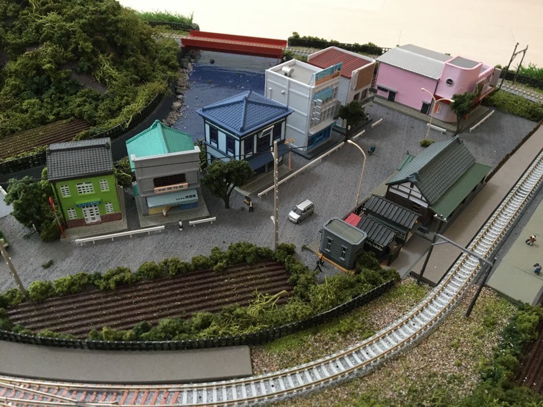 AE屋　Nゲージ　ジオラマ　鉄道模型