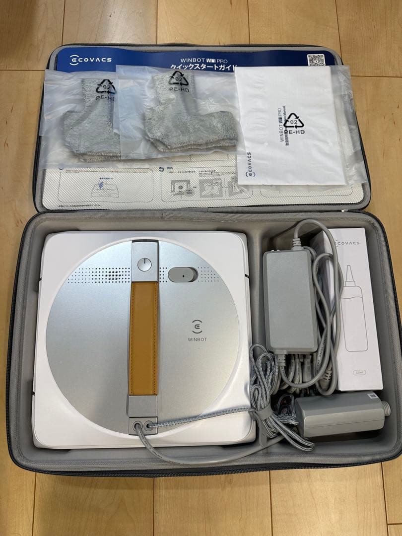 窓拭きロボット WINBOT W1 PRO 本体【中古品•ジャンク品扱い】