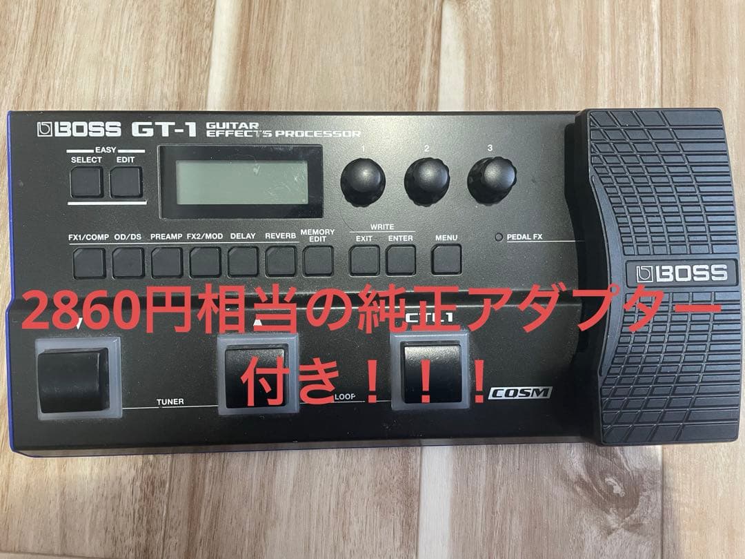 BOSS GT-1 ギターエフェクター【アダプター付属】