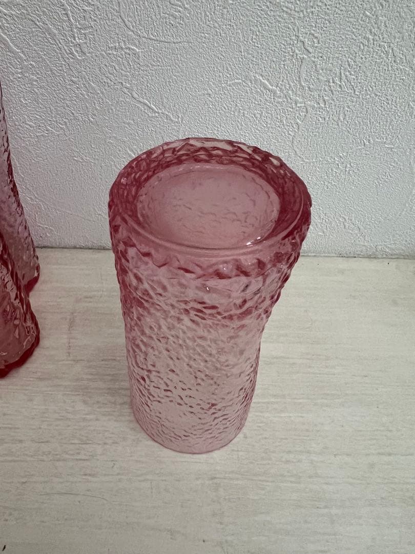 ガラス　水差し　ピッチャー　コップ　グラス　昭和　レトロ