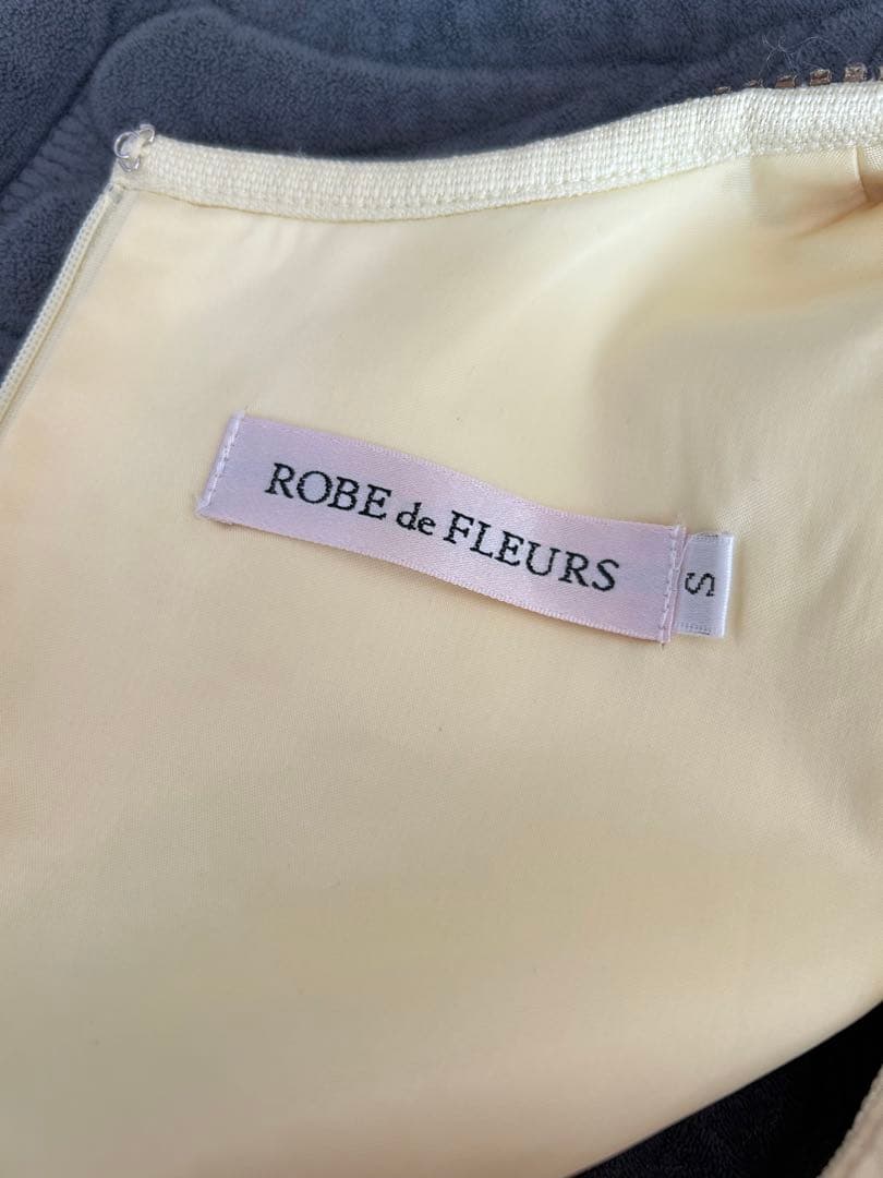 ROBE de FLEURS キャバドレス イエロー　✳︎完売品✳︎