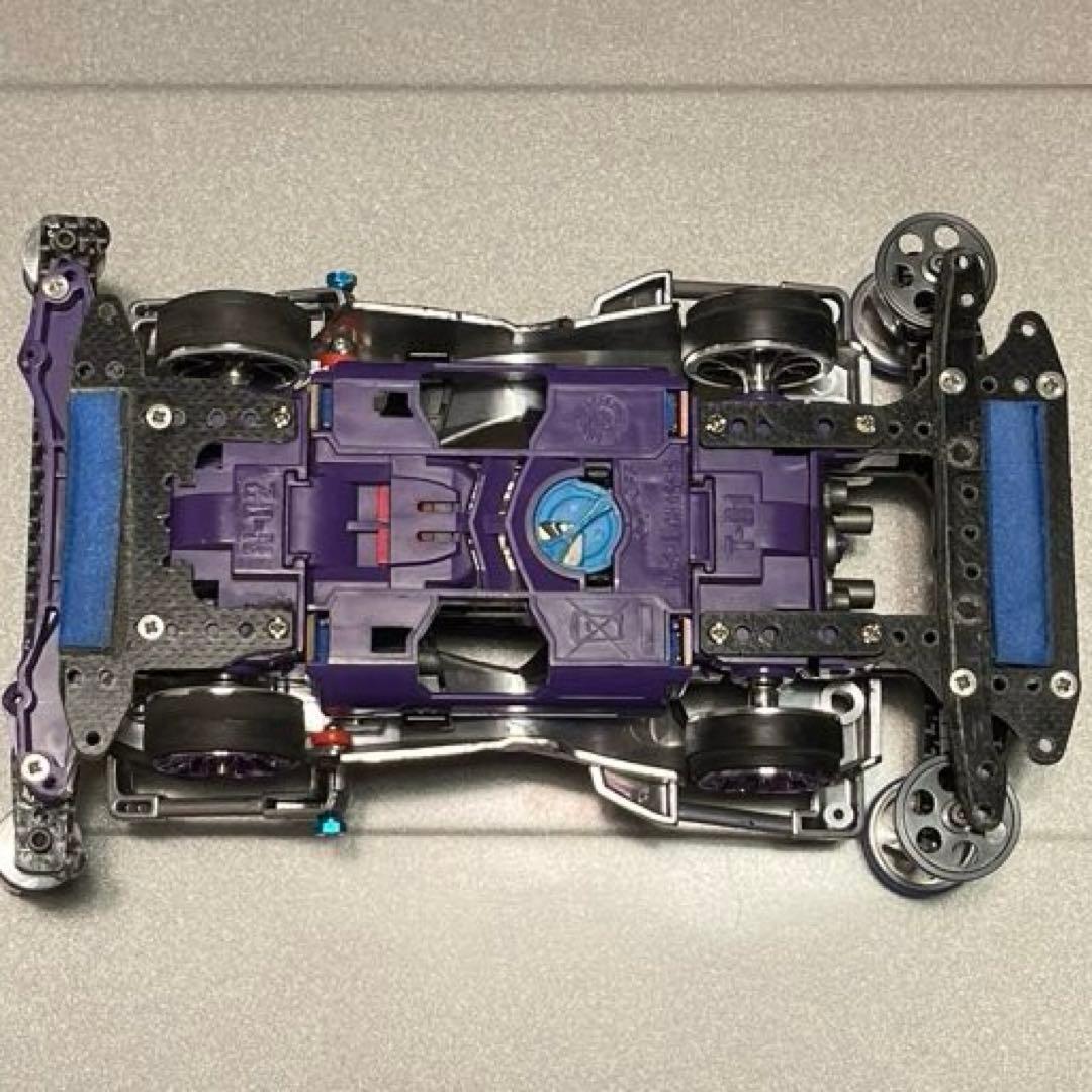 ミニ四駆 ブロッケンギガント（ブラックメタルスペシャル）サスペンション車