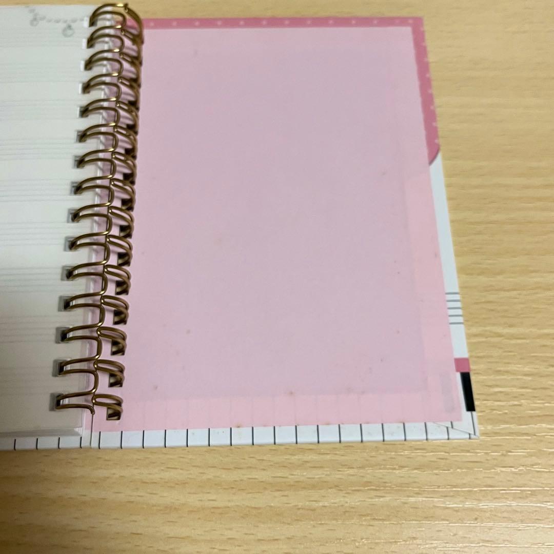 【超激レア！】平成レトロ！可愛い音楽 メモ帳　リングノート　五線譜