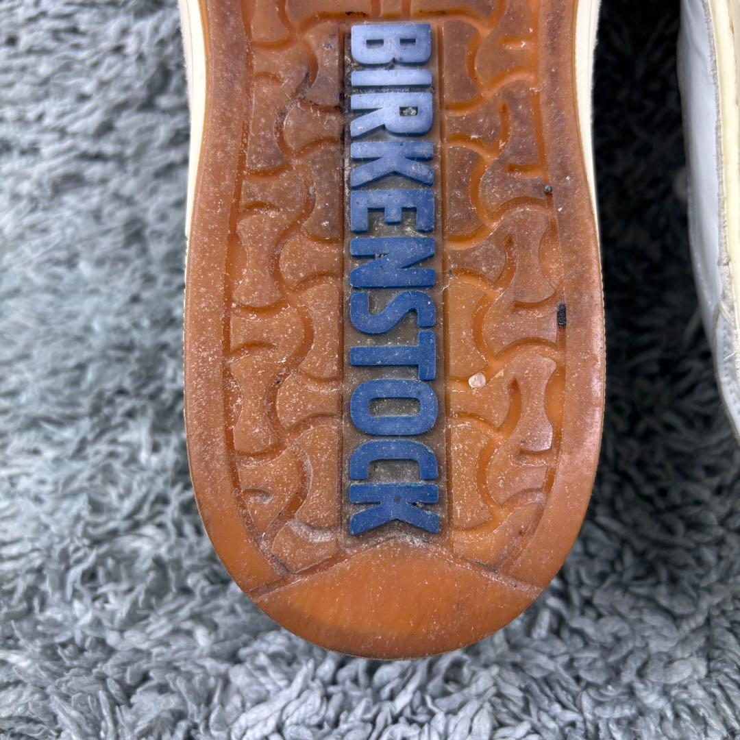 美品 ビルケンシュトック パサデナ 40 26cm 白 ホワイト レザー