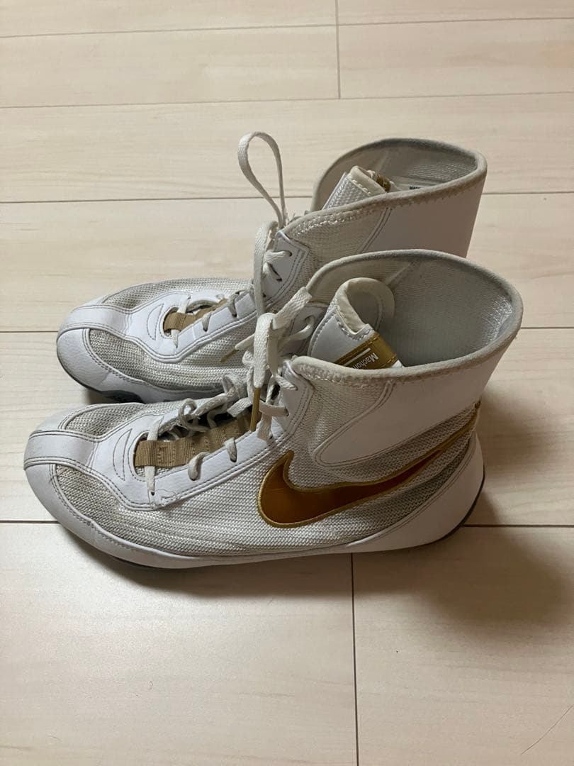 Nike ナイキ ボクシングシューズ マチョマイ２ ホワイト26.5㎝