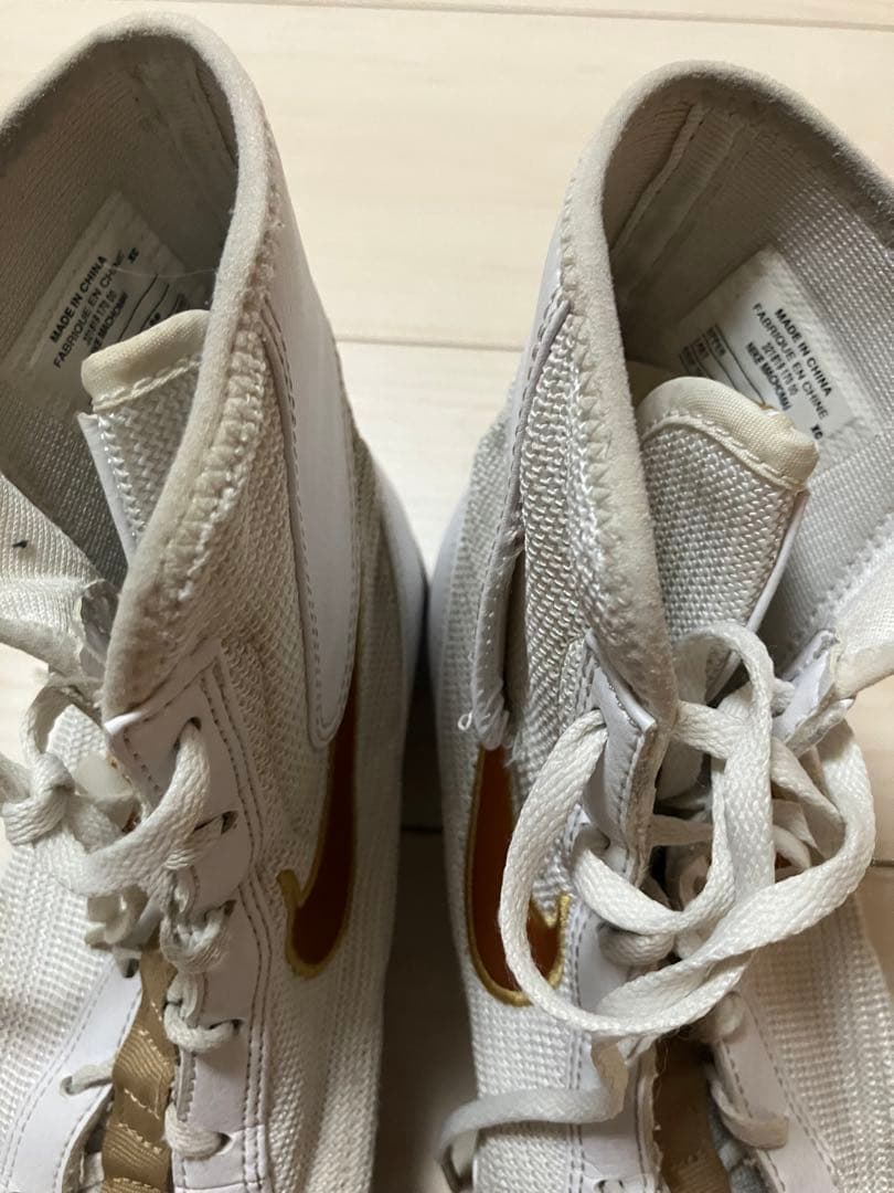 Nike ナイキ ボクシングシューズ マチョマイ２ ホワイト26.5㎝