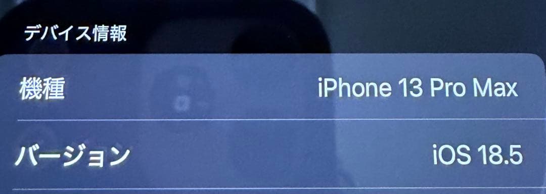 iPhone13promax 256GB SIMフリー