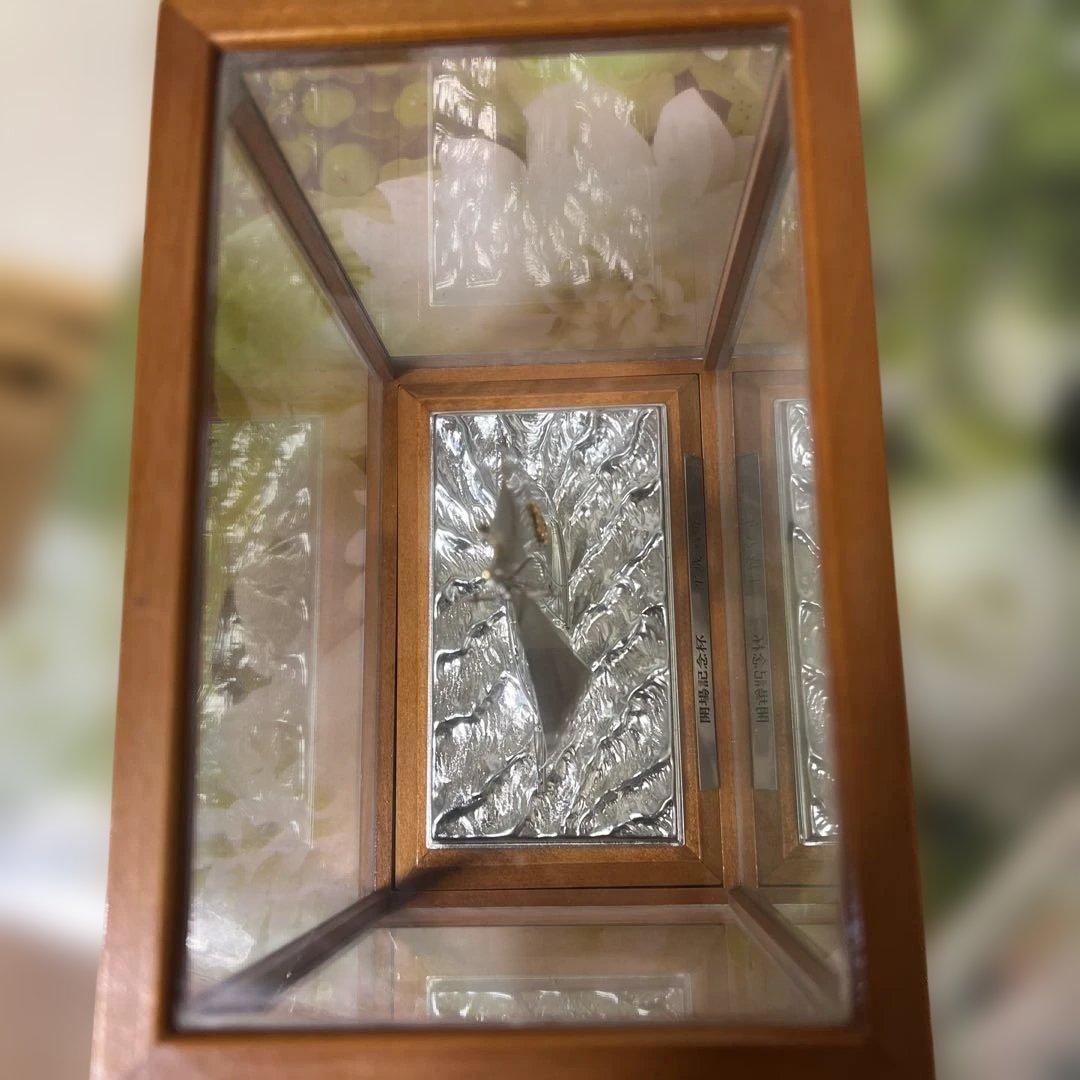 銀製　ヨット置物　シルバー