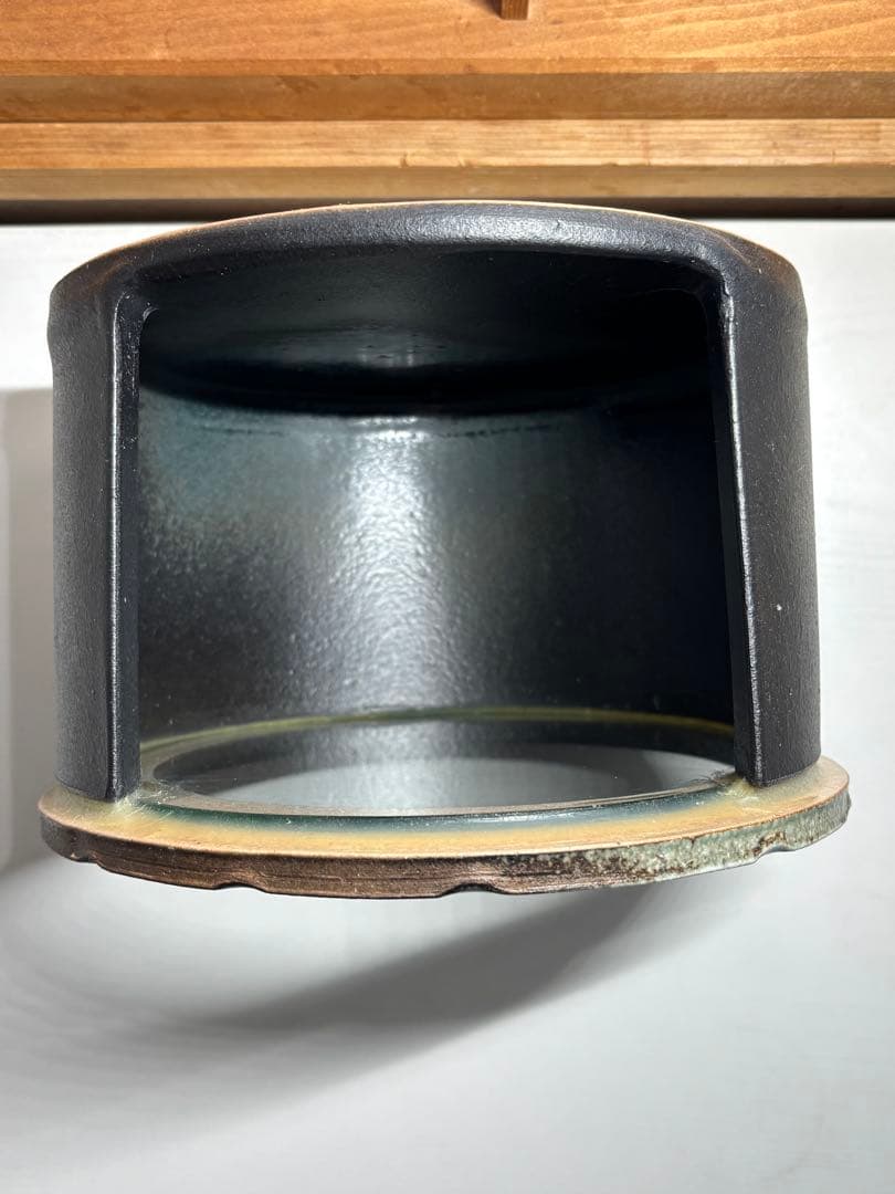 金魚鉢 花模様付き