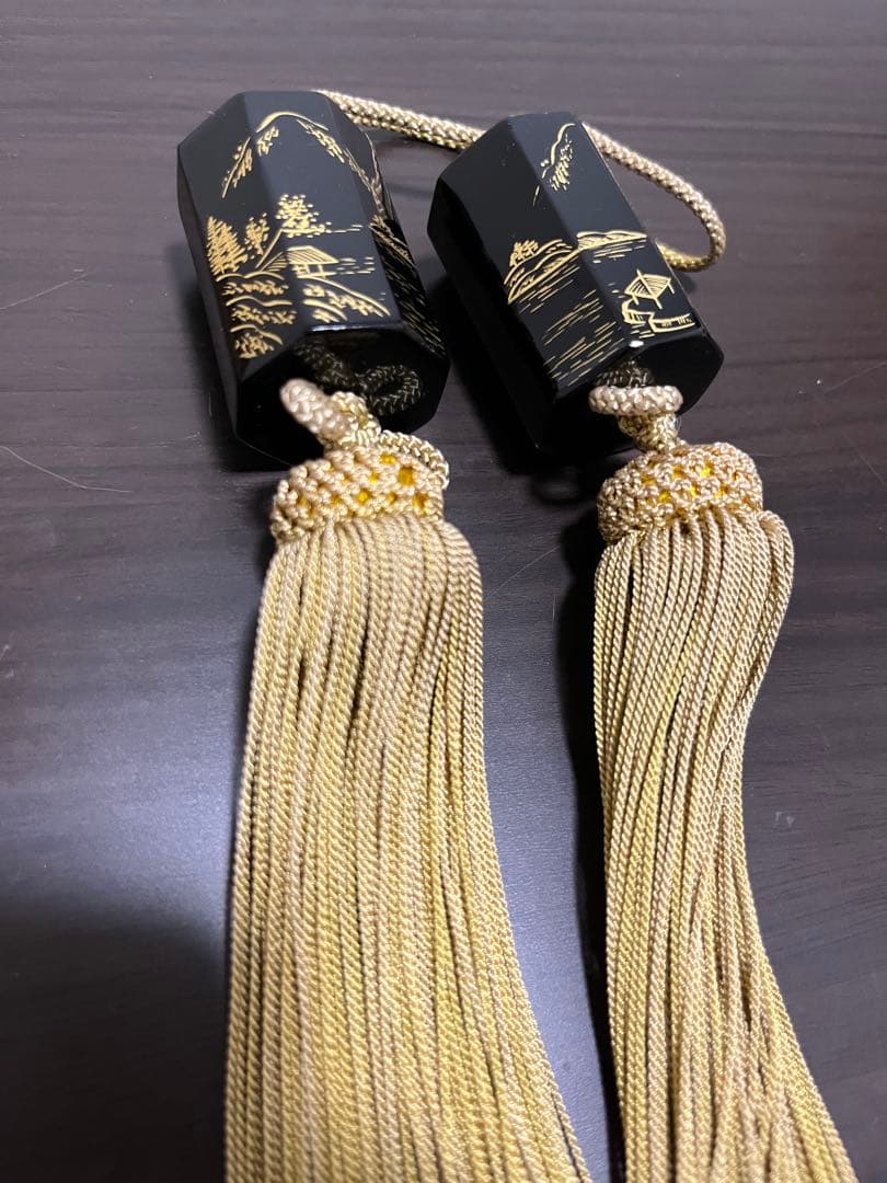 高級輪島塗　風鎮　宝づくし