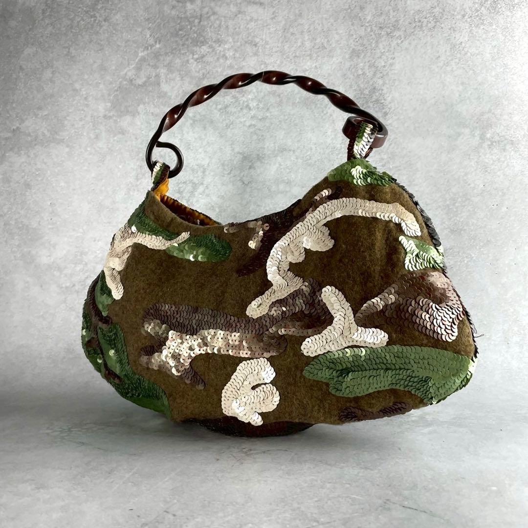 JAMIN PUECH スパンコール パーティーバッグ ワンショルダー★希少★