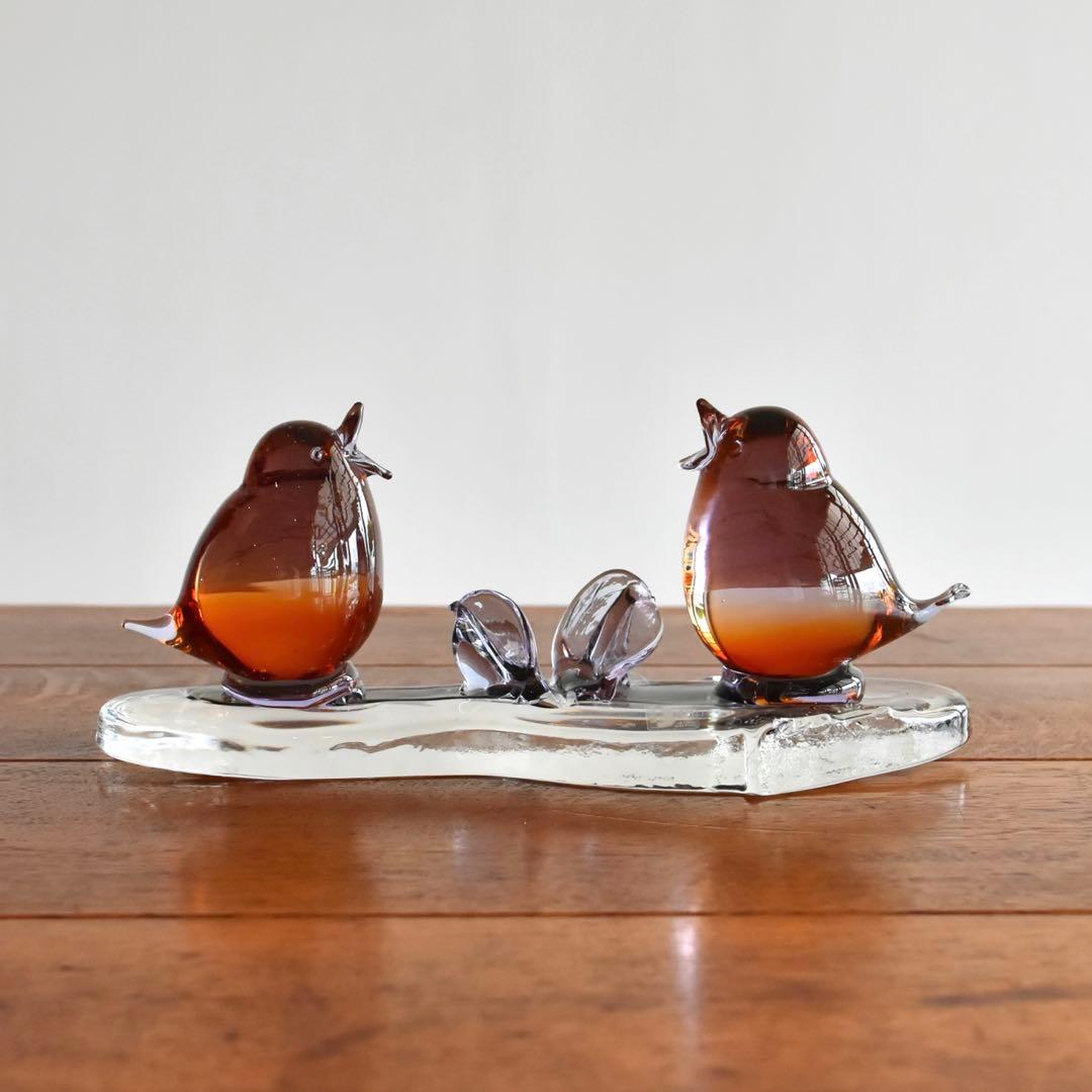 Murano Glass Bird Archimede Seguso ムラーノ