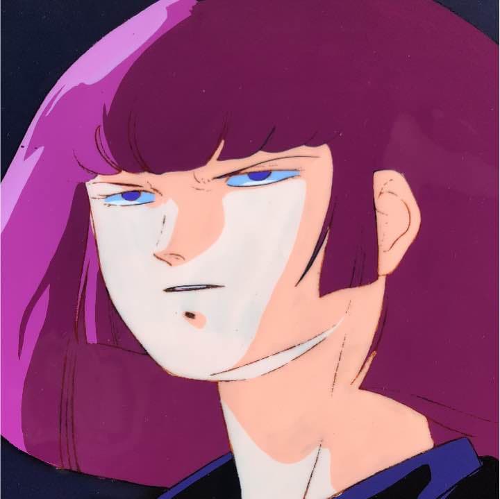 ZガンダムかZZ  ハマーン・カーン セル画