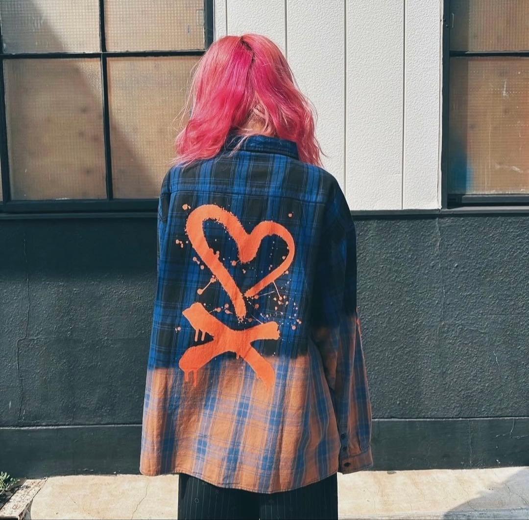 【即日発送/未使用品】LiSA カクテルパーティー　 カクテルチェックシャツ