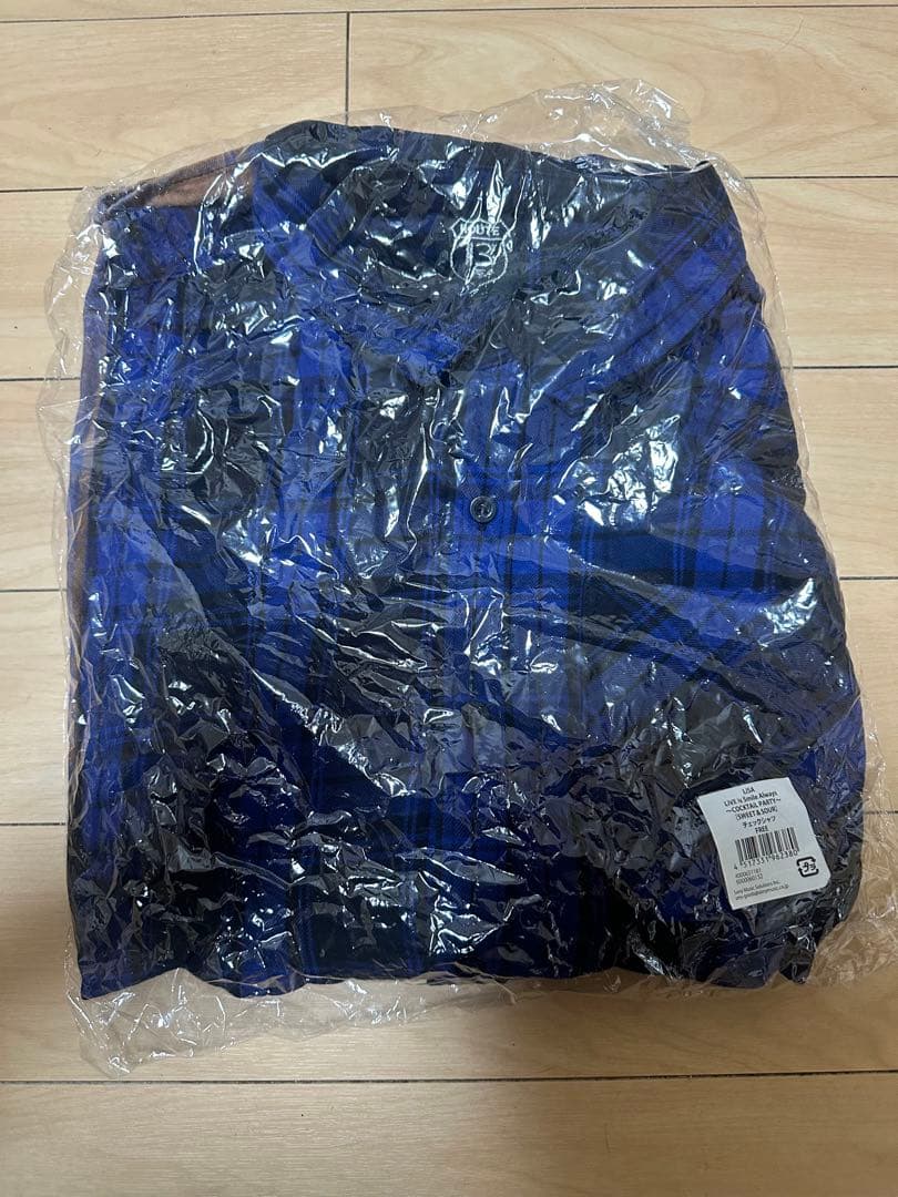 【即日発送/未使用品】LiSA カクテルパーティー　 カクテルチェックシャツ