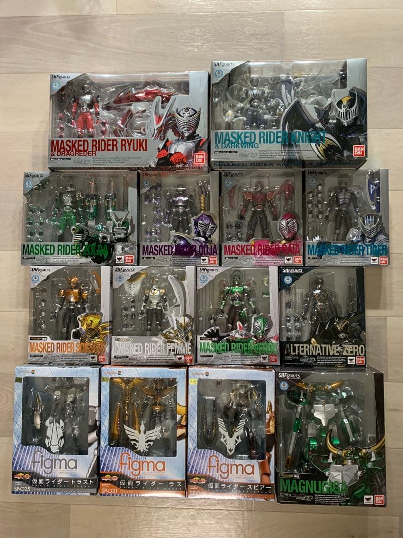 ナミ様 S.H.Figuarts 仮面ライダー龍騎 + figma +おまけ