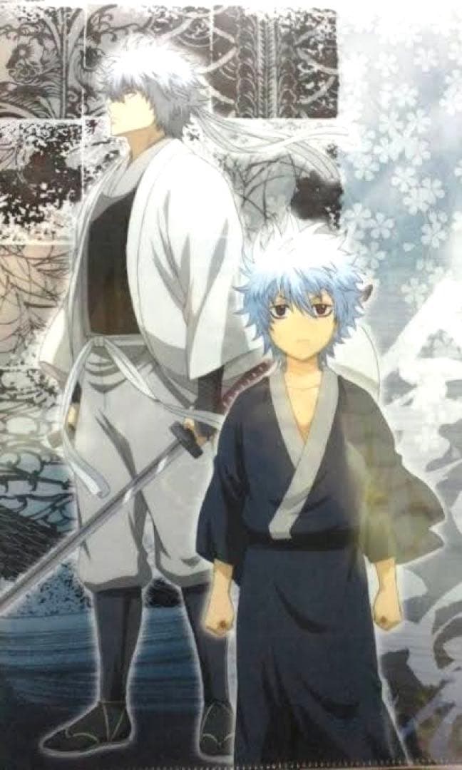 銀魂 クリアファイル 銀時 白夜叉