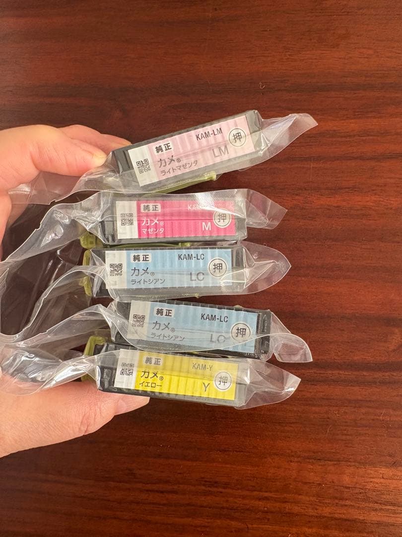 EPSONプリンター　EP-883AW EPSONインク5パック付き