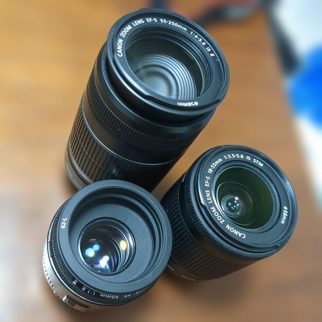 Canon EOS kiss X7 ダブルズームレンズキット（単焦点レンズ付）