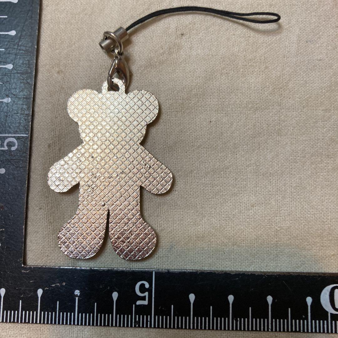 キーホルダー　イタリア　ベアー　メタルヘッド