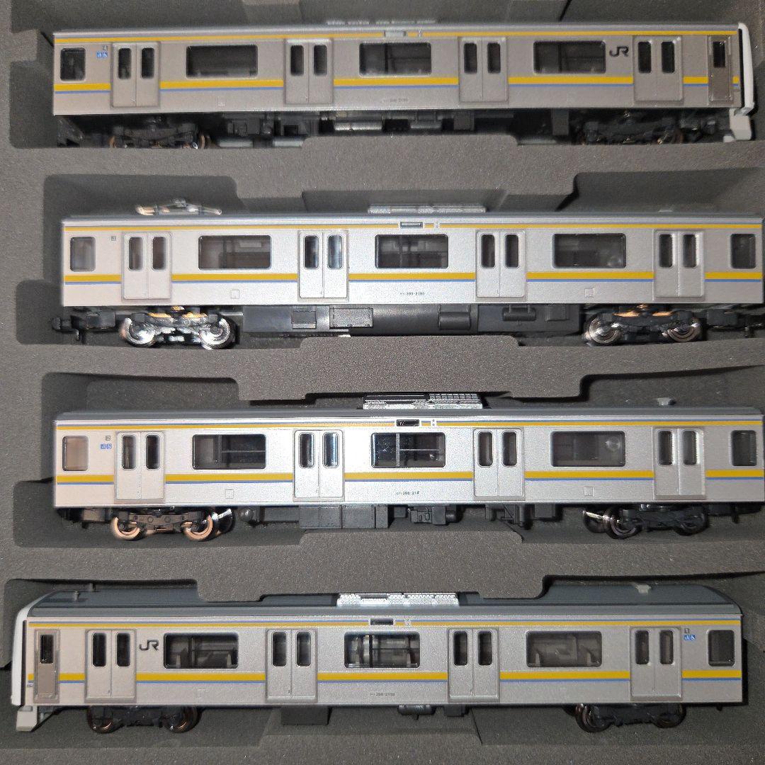 TOMIX JR 209−2100系通勤電車（房総色·4両編成）セット②