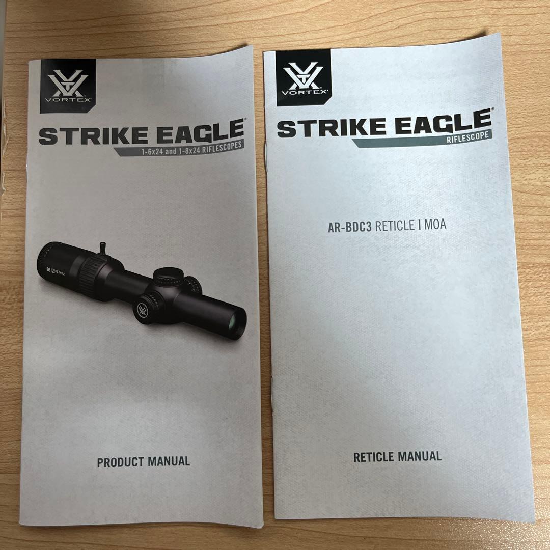 【実物】VORTEX ボルテックスSTRIKE EAGLE 1-6X24