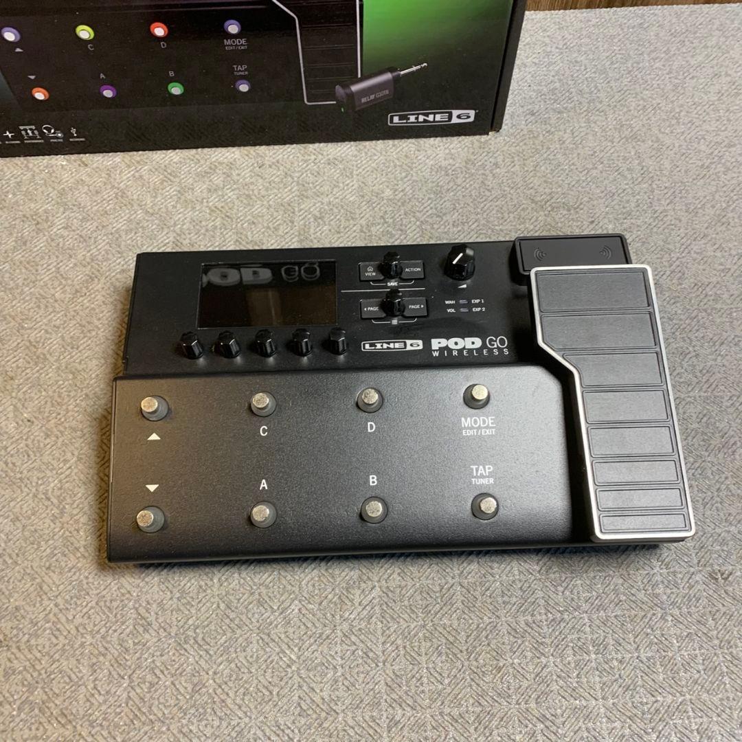 H989\" 通電確認のみ 現状品 POD GO Wireless LINE6