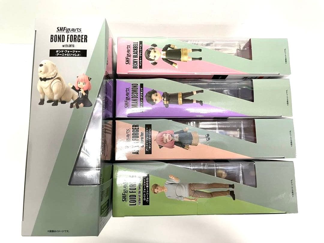 【未開封】SHFiguarts スパイファミリー セット フィギュアーツ