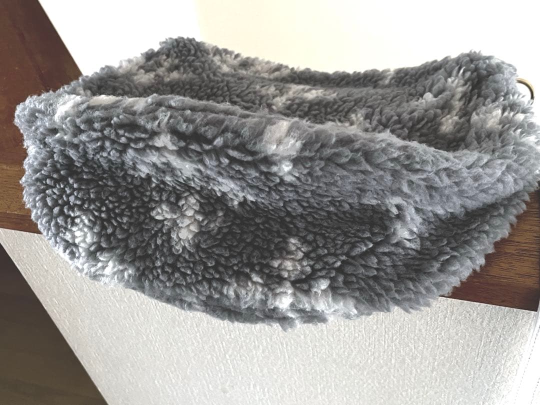 russet ラウンド　ボアショルダーバッグ 2way