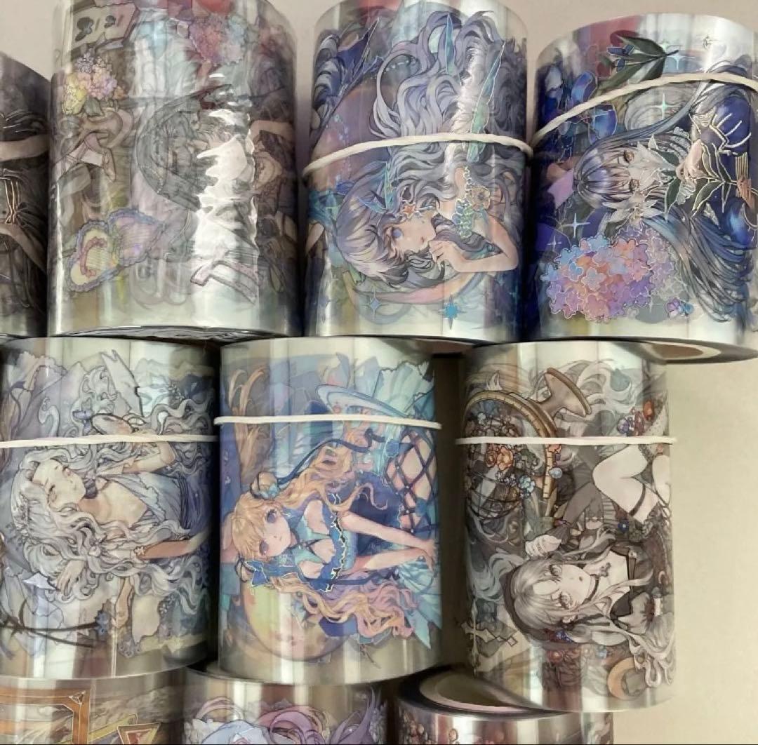 大人気作家墨魚様のマスキングテープ　まとめうり