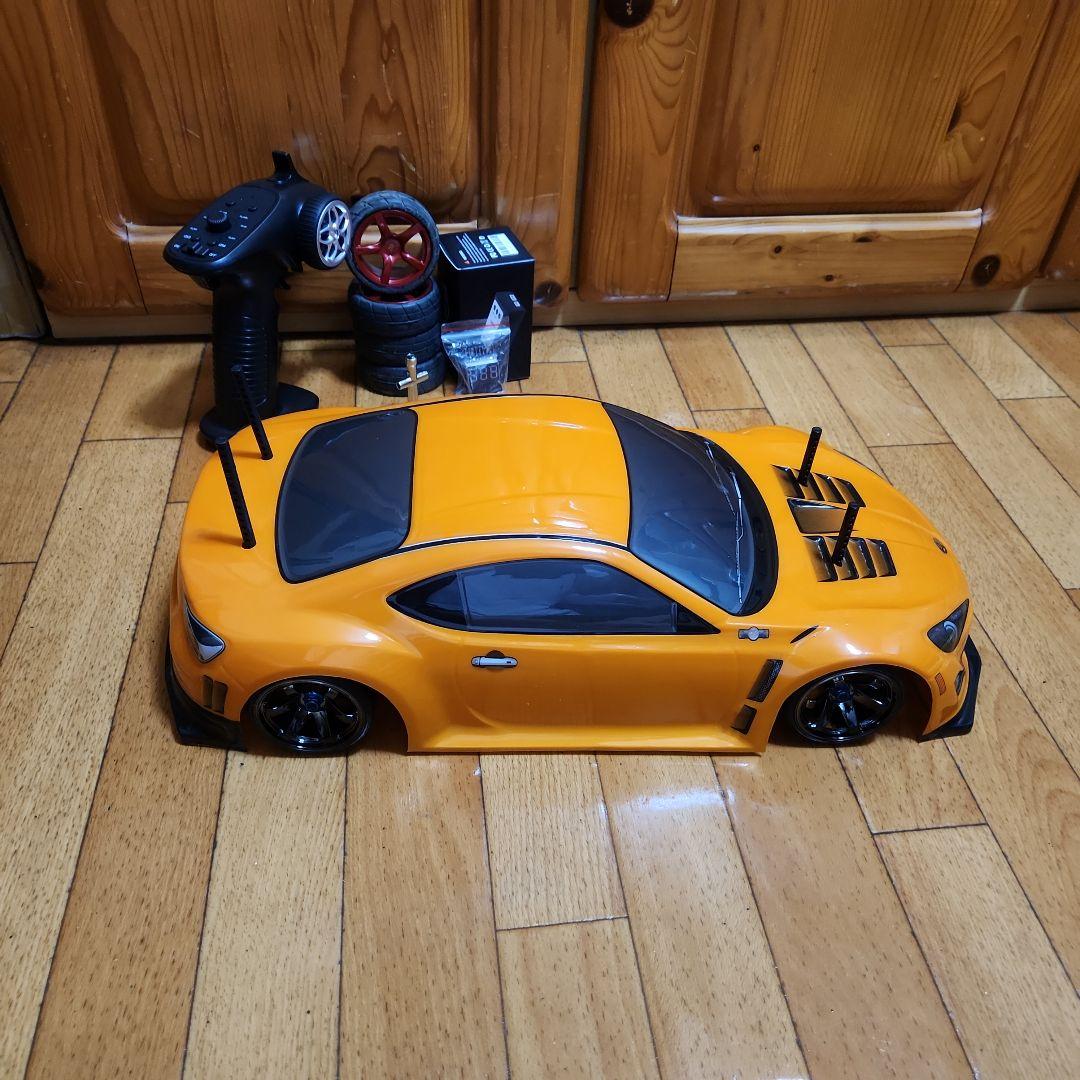 ■専用■　タミヤ ドリフト ラジコン フルセット　TT01　typeE　橙　86