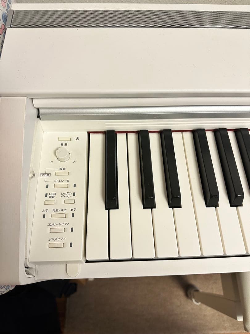 CASIO 電子ピアノPX-2000GP ホワイト
