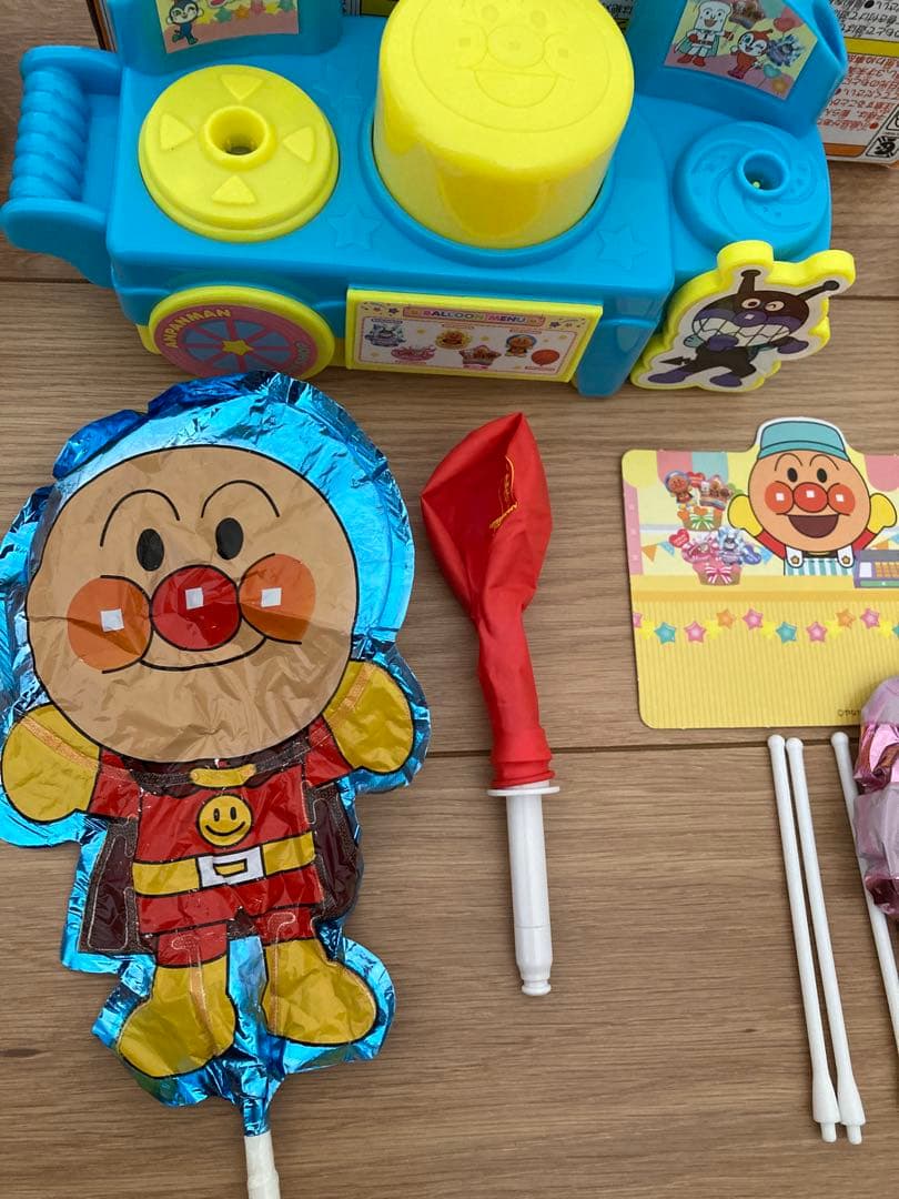 アンパンマン　おもちゃまとめ売り　レジスター　ボンゴ　ふうせんやさん　ぬいぐるみ